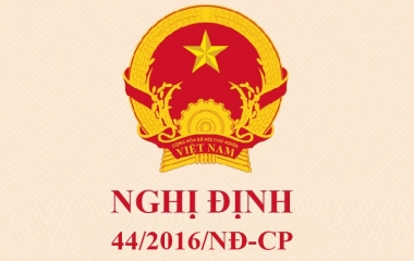 NGHỊ ĐỊNH 44/2016/NĐ-CP CỦA CHÍNH PHỦ